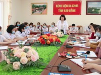 Họp giao ban triển khai công tác điều dưỡng năm 2021