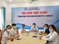 Hệ thống kết nối tực tuyến tại Bệnh viện đa khoa tỉnh thường xuyên hội chẩn từ xa với 14 điểm cầu y tế tuyến cơ sở