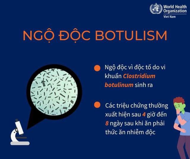 Ngộ độc Botulinum từ thực phẩm và cách phòng tránh.